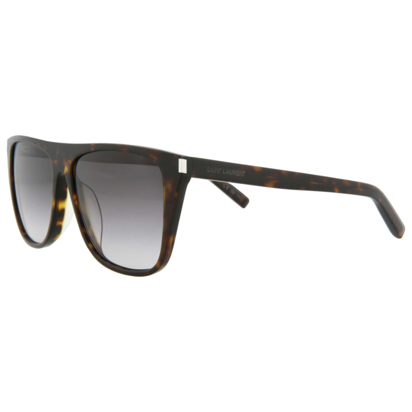 Front view of Saint Laurent Unisex Sunglasses SL1F-30006302-003