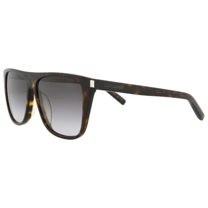 Front view of Saint Laurent Unisex Sunglasses SL1F-30006302-003