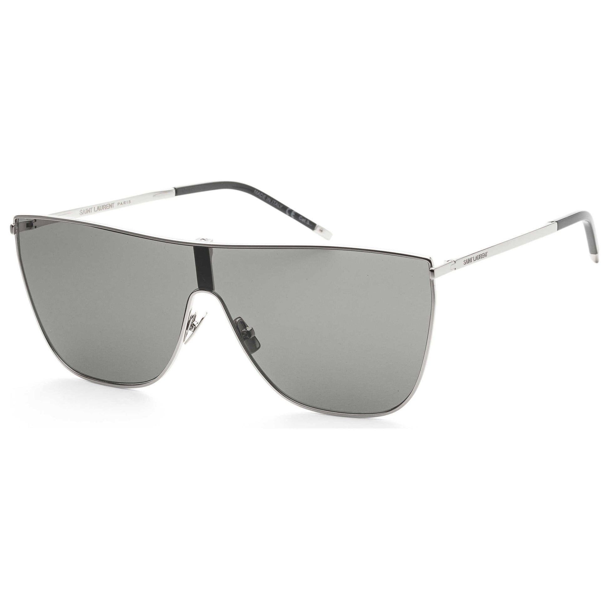 Front view of Saint Laurent Core Unisex Sunglasses SL1MASK-30002627002