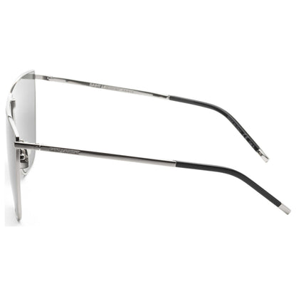 Left view of Saint Laurent Core Unisex Sunglasses SL1MASK-30002627002