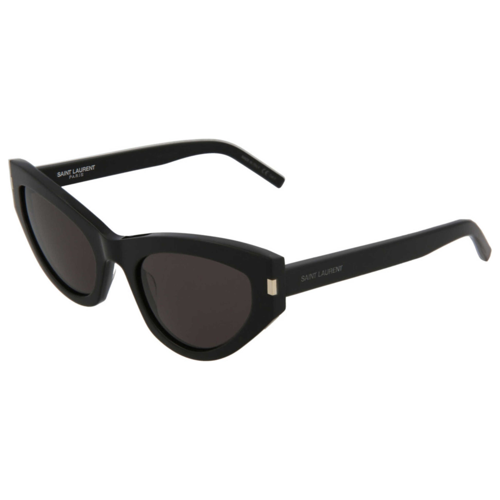 Front view of Saint Laurent Women's Sunglasses SL215GRACE-30002633-001