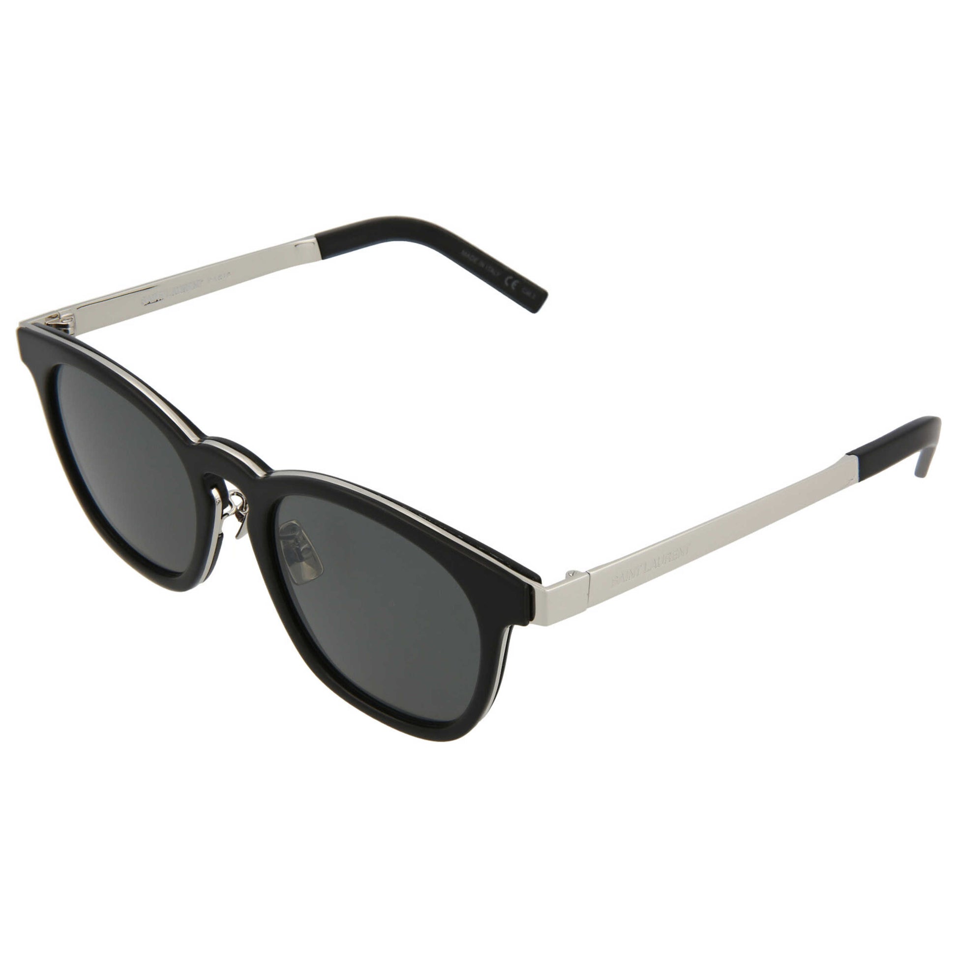 Front view of Saint Laurent Fashion Unisex Sunglasses SL28FCOMBI-30001910-001