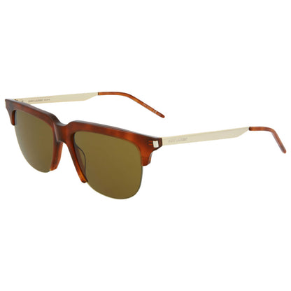 Front view of Saint Laurent Fashion Men's Sunglasses SL420-30010671-001