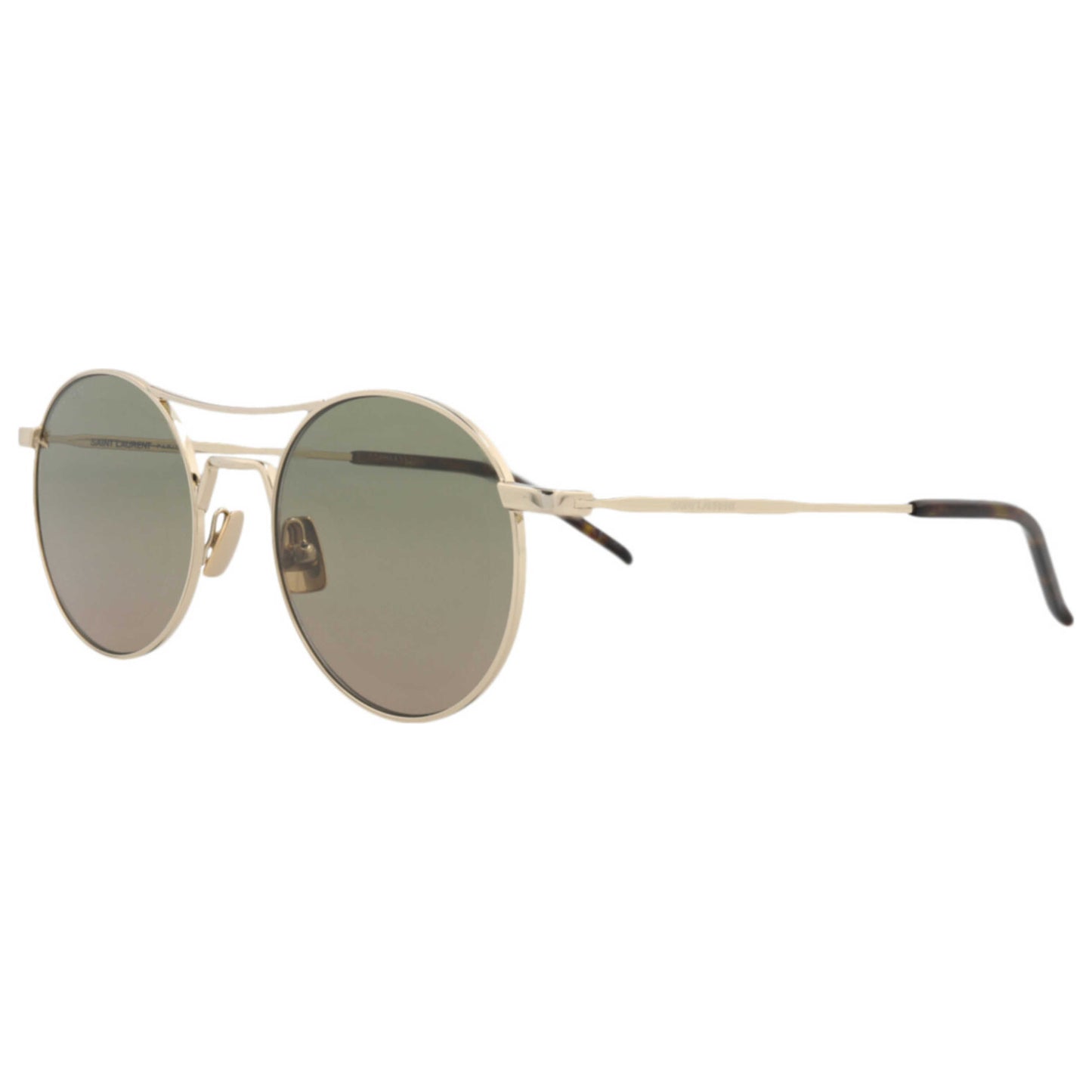 Front view of Saint Laurent Men's Sunglasses SL421-30010674-004