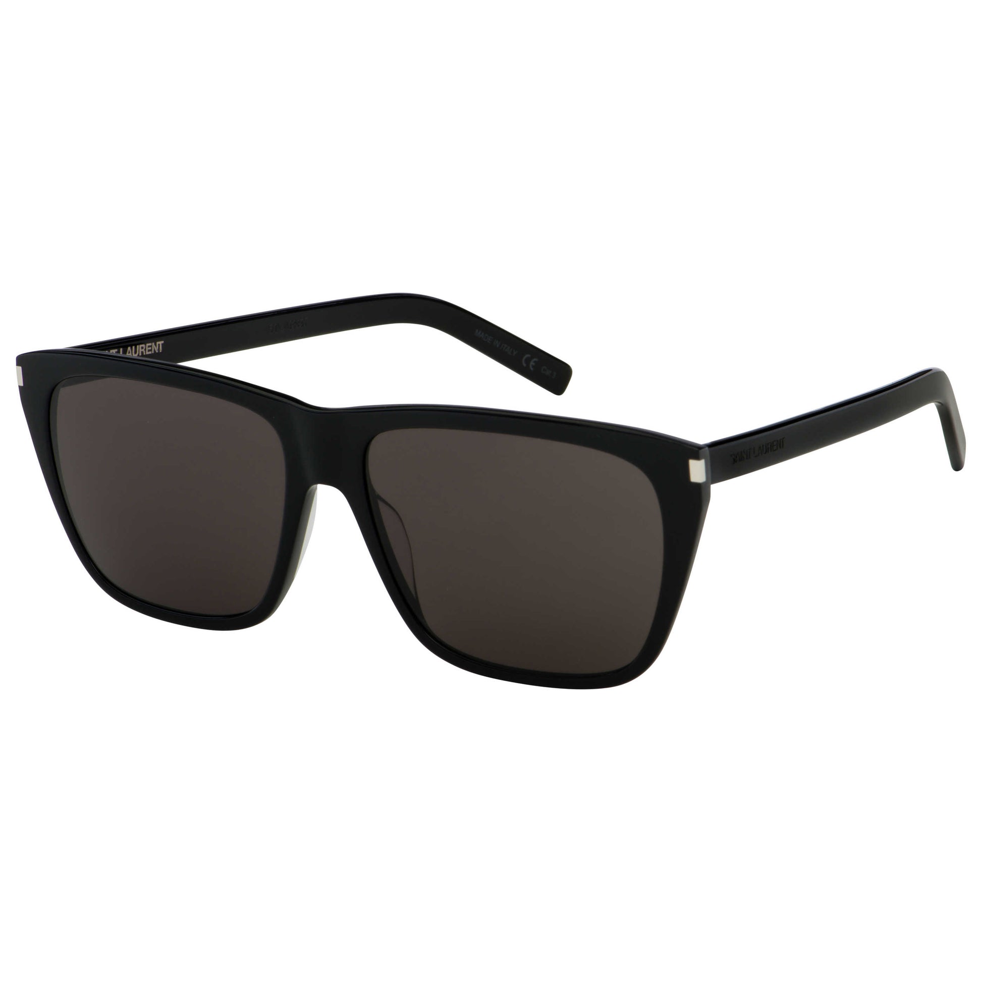 Front view of Saint Laurent Fashion Unisex Sunglasses SL431-SLIM-001