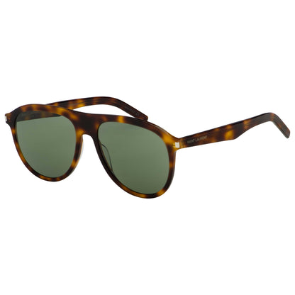 Front view of Saint Laurent Fashion Men's Sunglasses SL432-SLIM-002