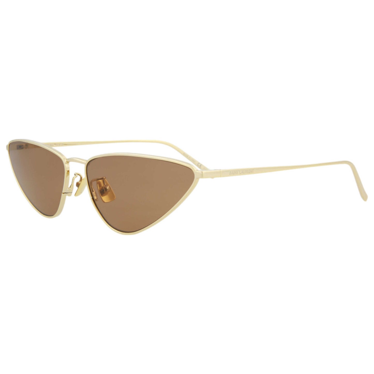 Front view of Saint Laurent Women's Sunglasses SL487-30011583-003