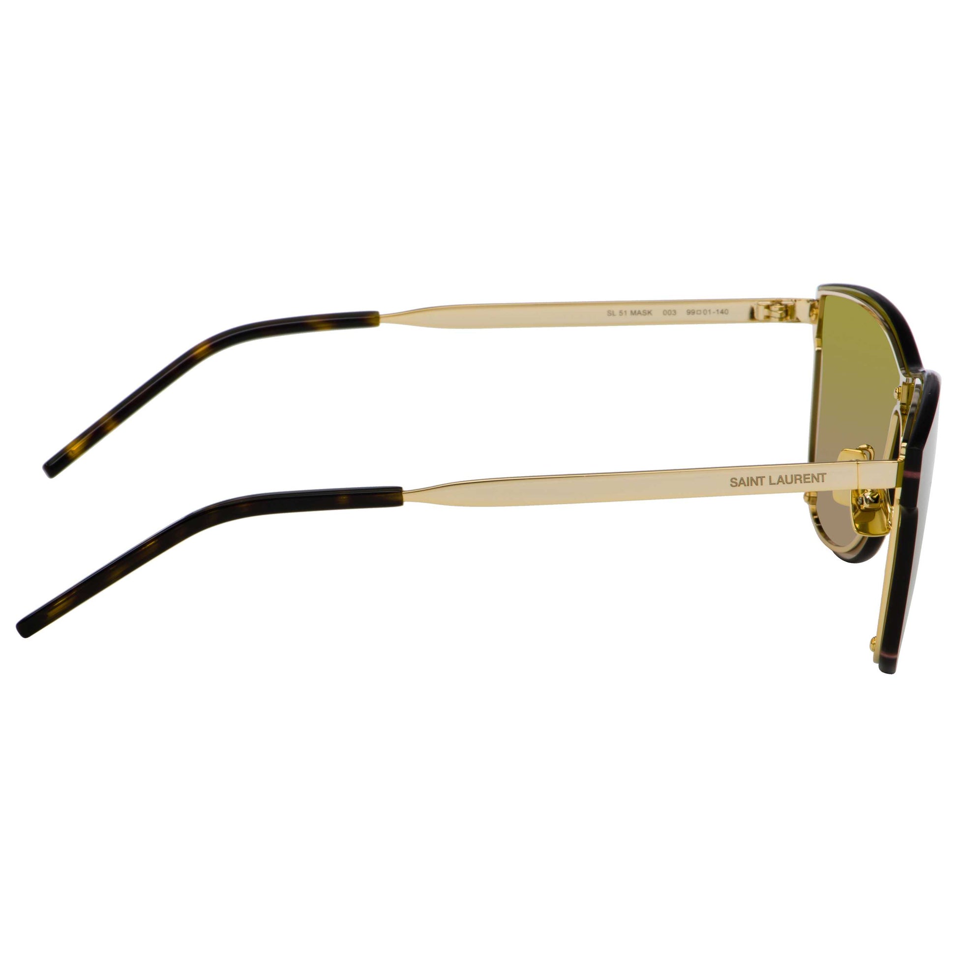 Saint Laurent Fashion Unisex Sunglasses SL51-MASK-003 - Image #3