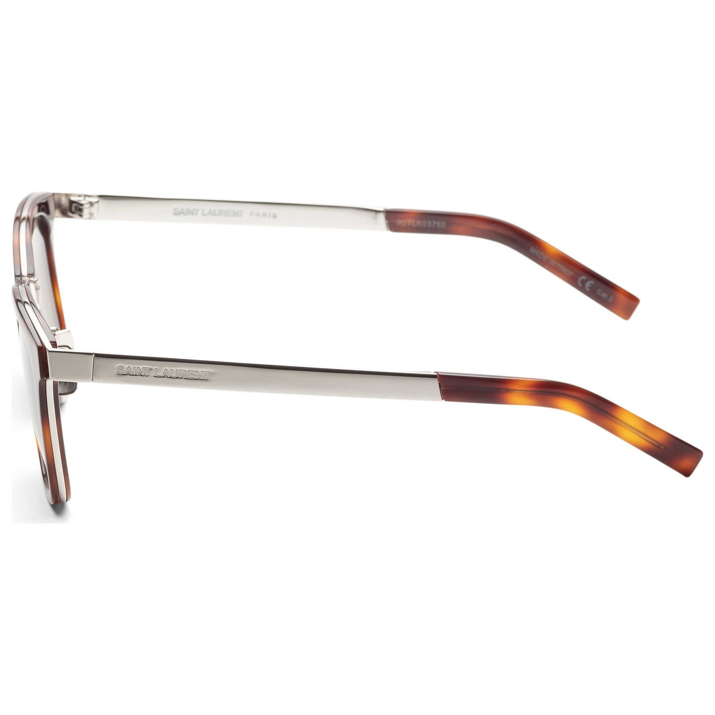 Left view of Saint Laurent Core Unisex Sunglasses SL51COMBI-30001898003