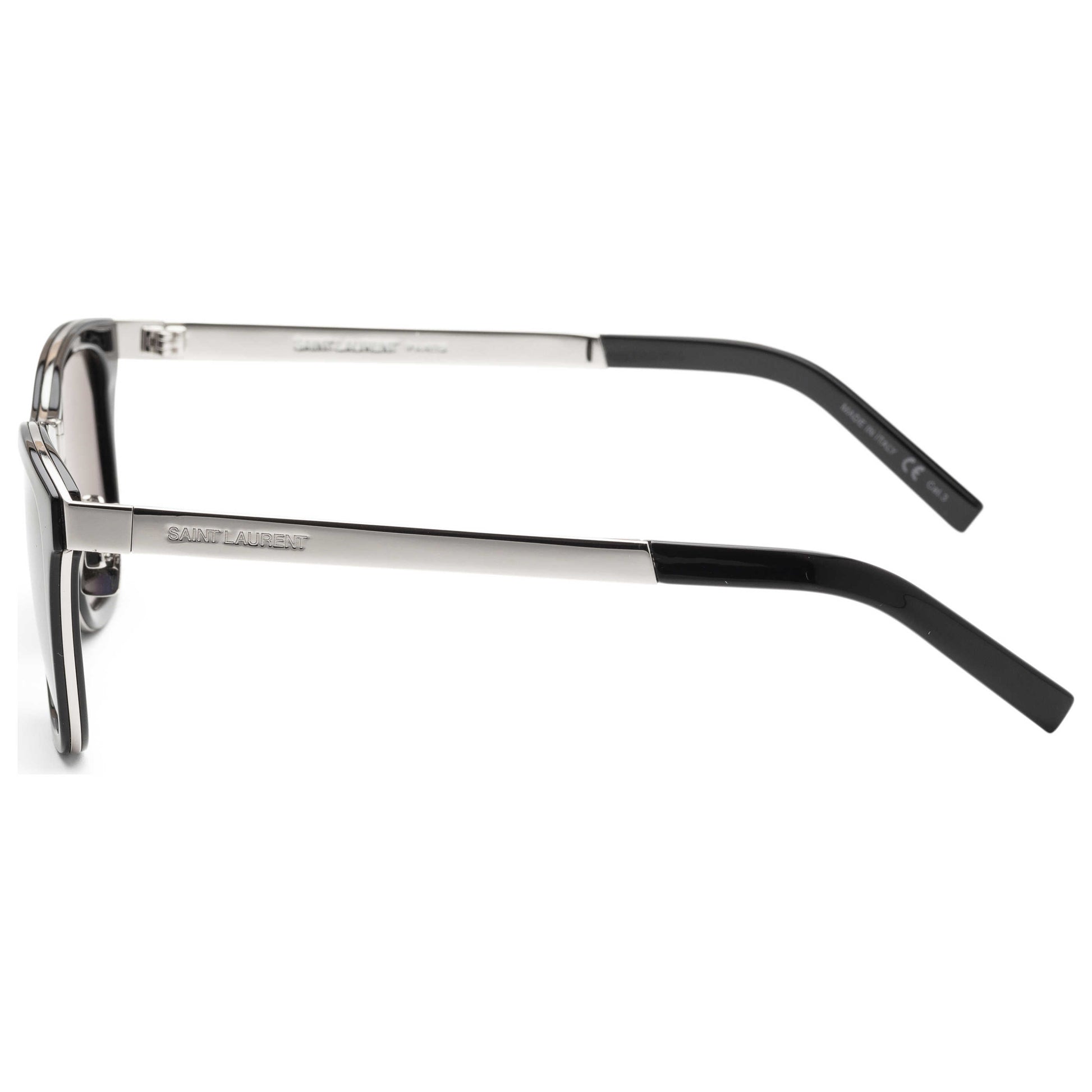 Left view of Saint Laurent Fashion Unisex Sunglasses SL51FCOMBI-30001909001