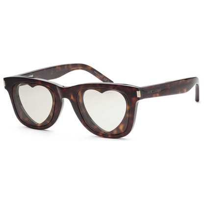 Front view of Saint Laurent Fashion Women's Sunglasses SL51HEART-30002657005