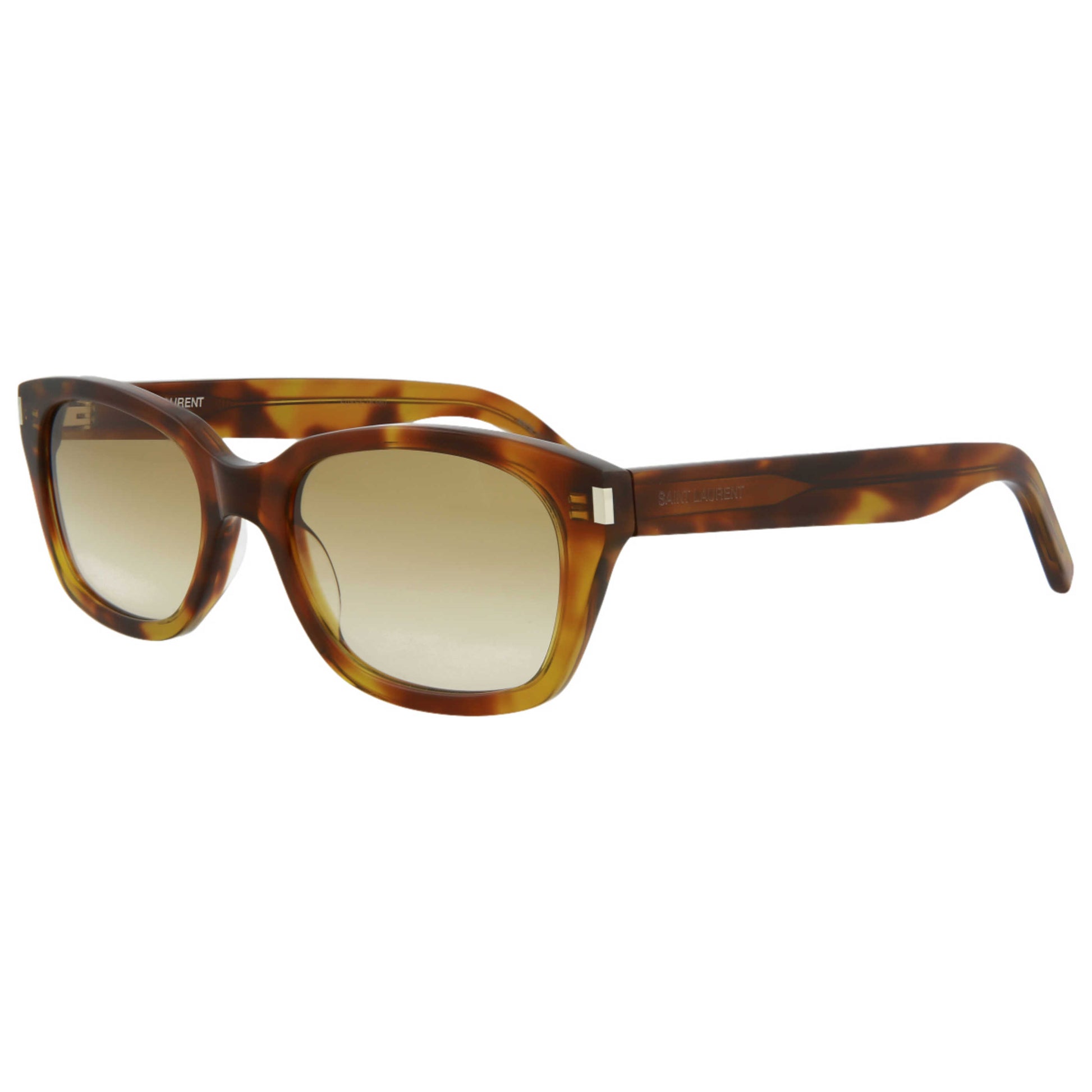 Front view of Saint Laurent Fashion Unisex Sunglasses SL522-30013044-007