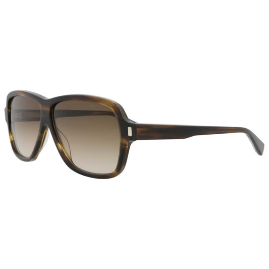 Front view of Saint Laurent Men's Sunglasses SL609CAROL-30014608-003