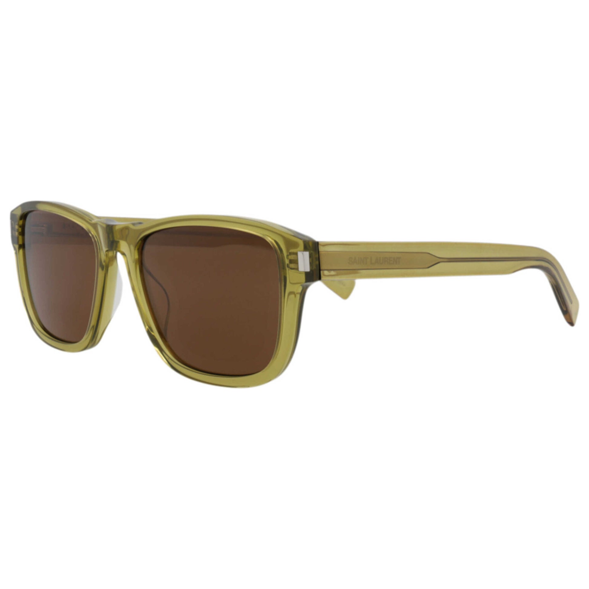 Front view of Saint Laurent Men's Sunglasses SL710-30015795-005