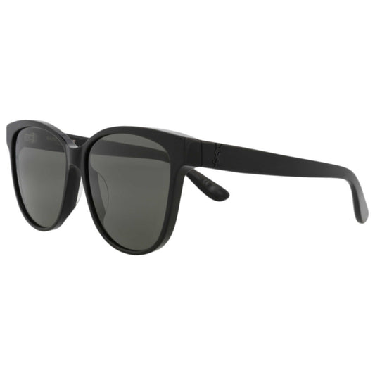Front view of Saint Laurent Unisex Sunglasses SLM23K-30002242-001