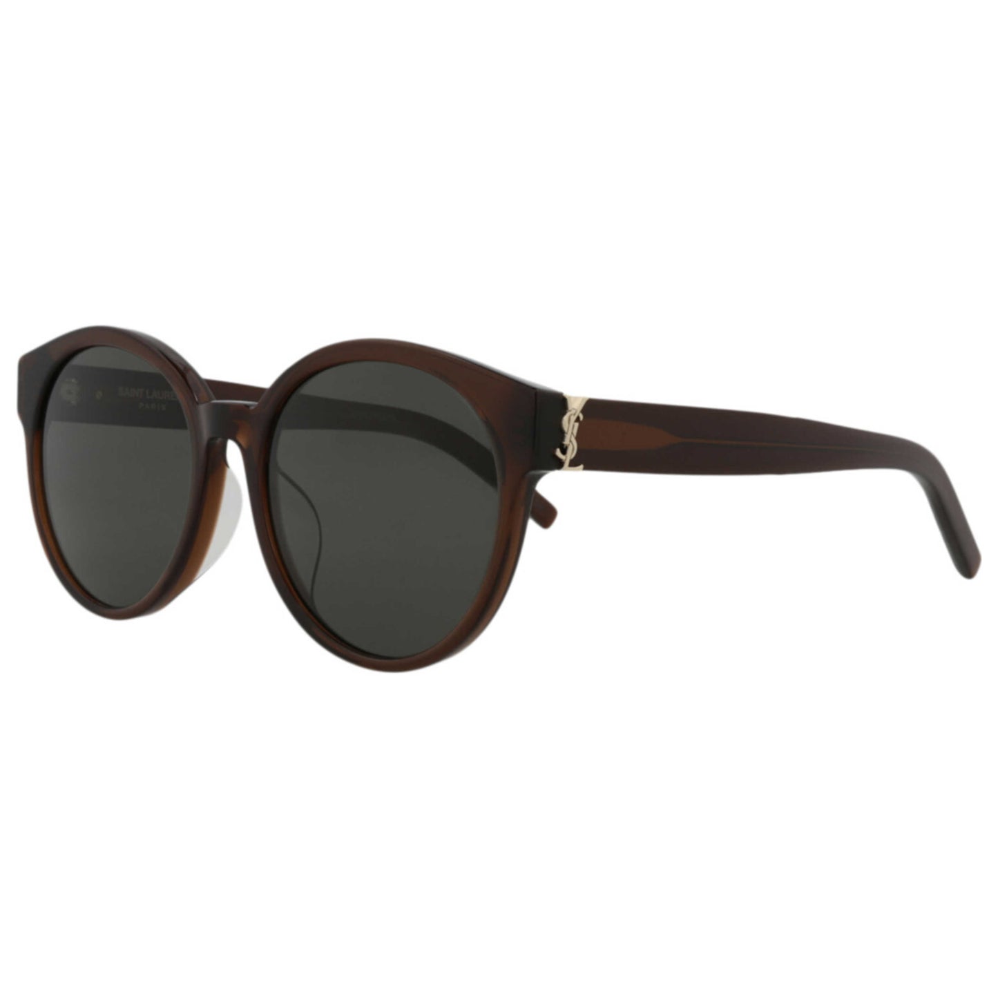 Front view of Saint Laurent Women's Sunglasses SLM31F-30006097-010
