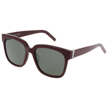 Front view of Saint Laurent Fashion Women's Sunglasses SLM40-30006258-006
