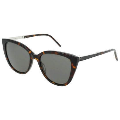 Front view of Saint Laurent Women's Sunglasses SLM70-30009623-003