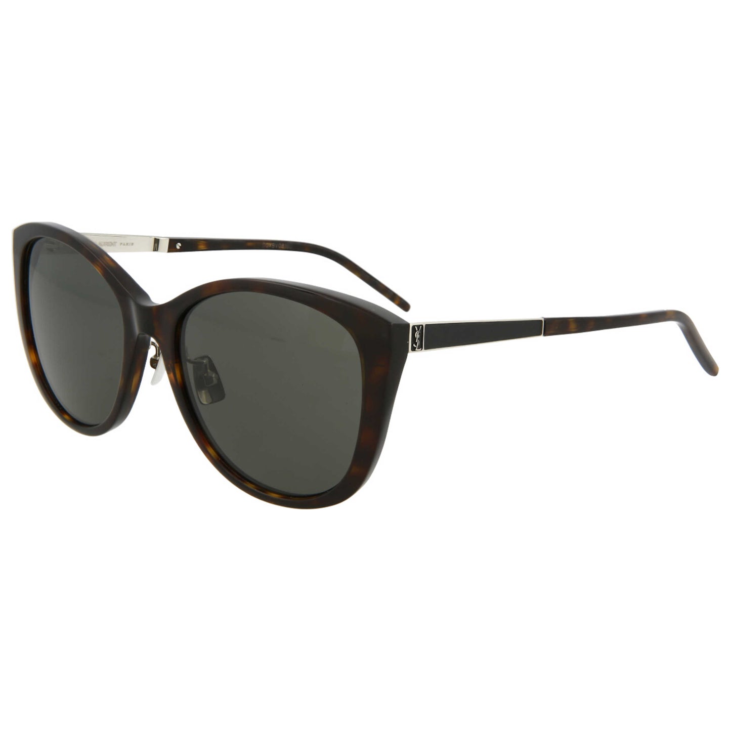 Front view of Saint Laurent Fashion Women's Sunglasses SLM71K-30009629-003