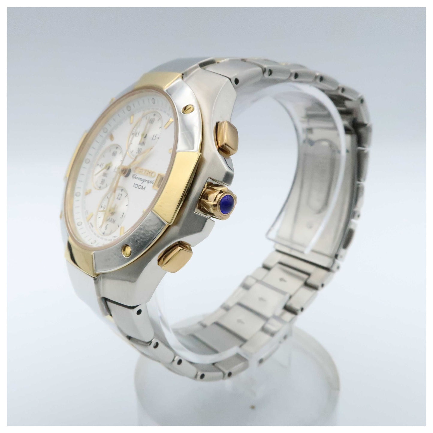 Seiko Chronograph Men's Watch SNA410-PO3 - Image #4