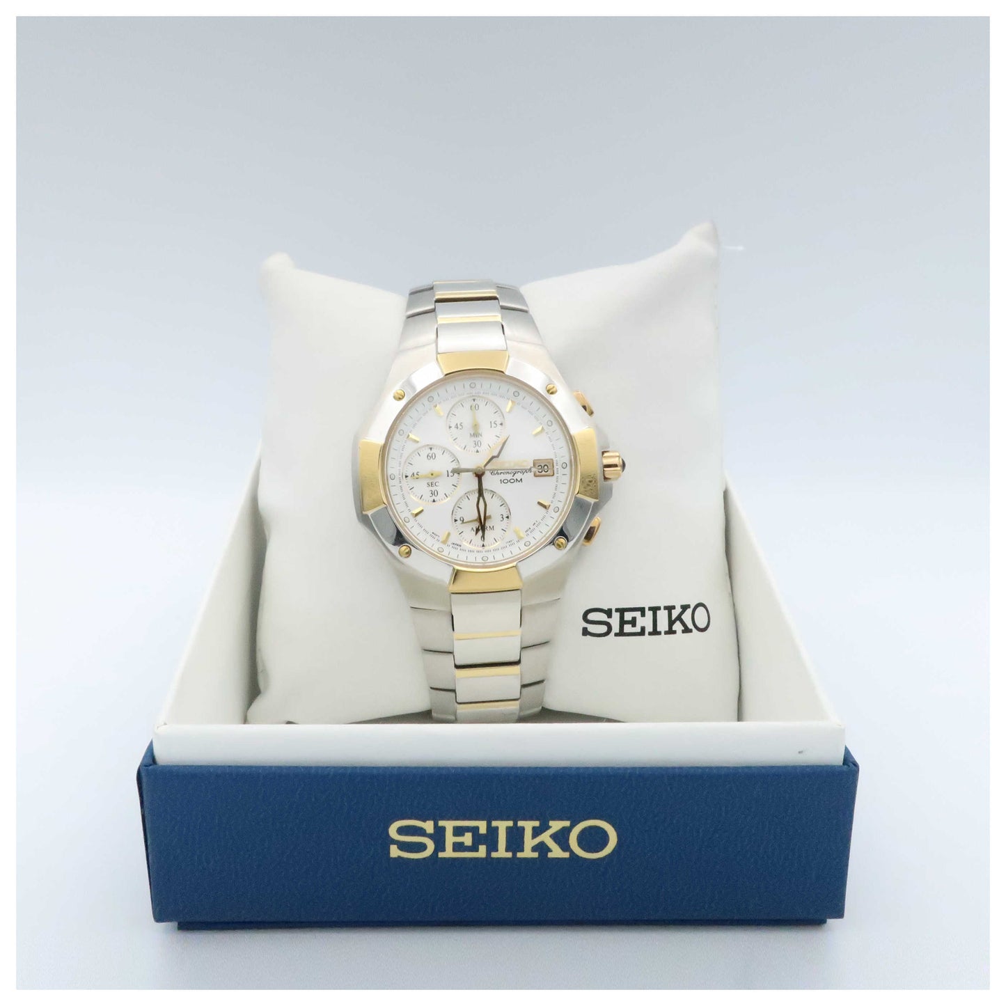 Seiko Chronograph Men's Watch SNA410-PO3 - Image #6