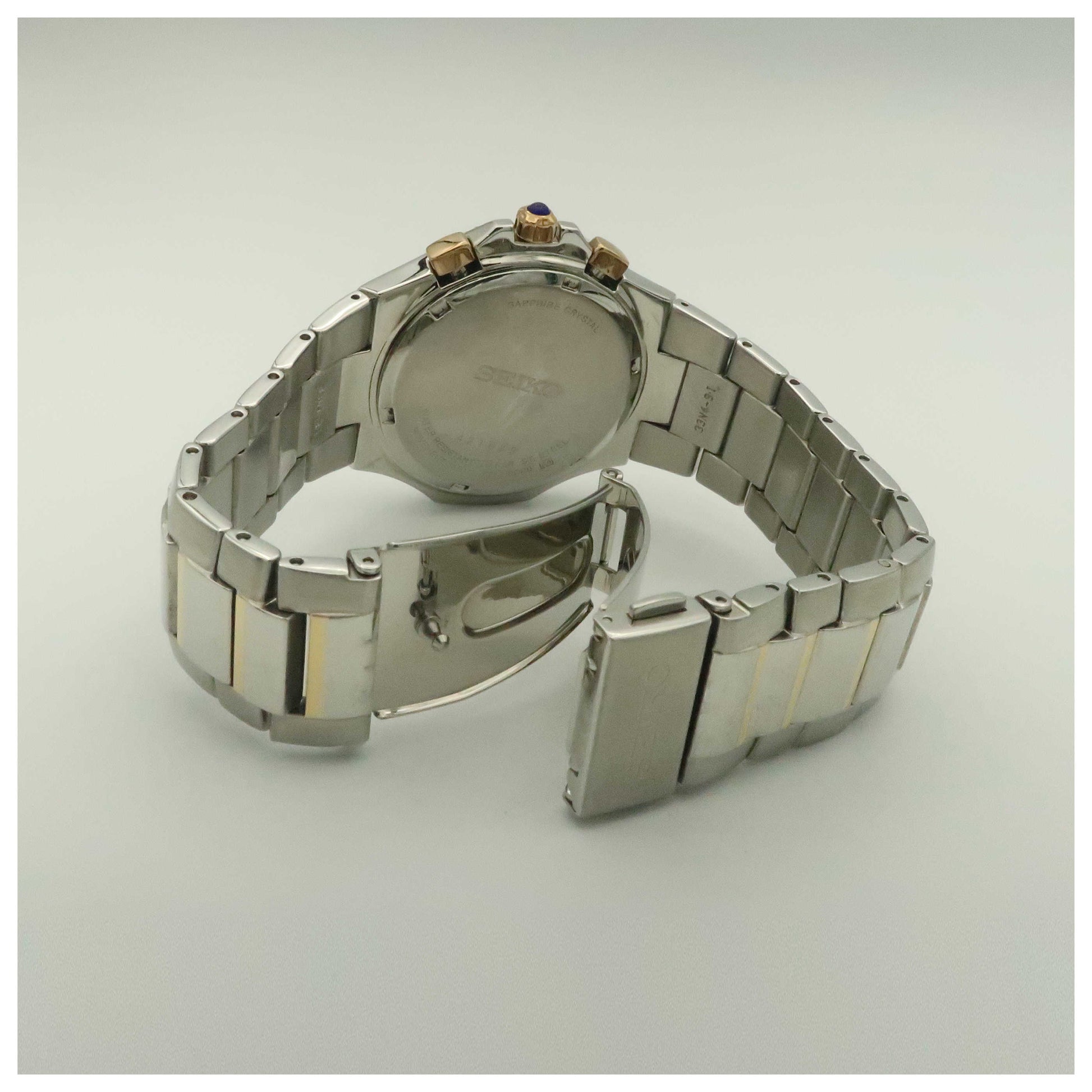 Seiko Chronograph Men's Watch SNA410-PO4 - Image #2