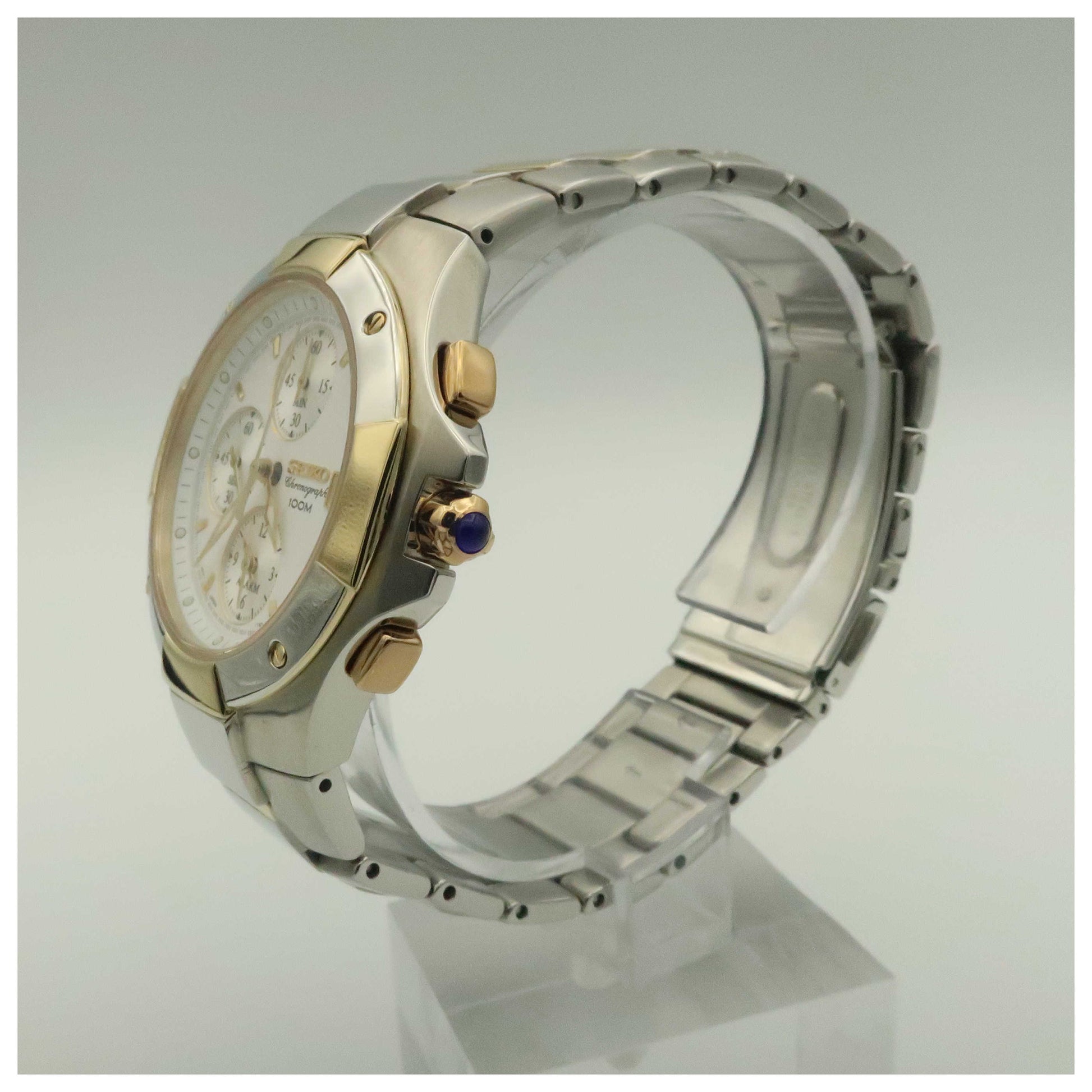 Seiko Chronograph Men's Watch SNA410-PO4 - Image #4