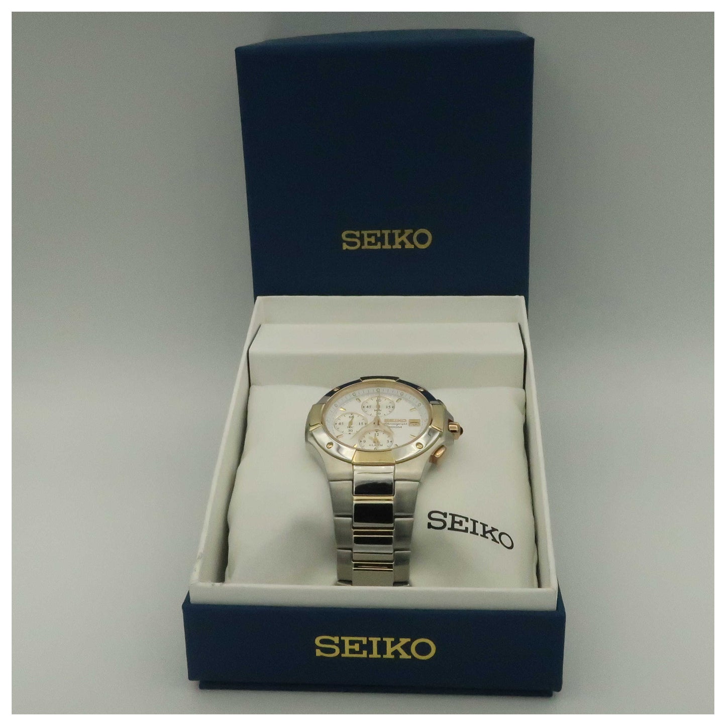 Seiko Chronograph Men's Watch SNA410-PO4 - Image #6