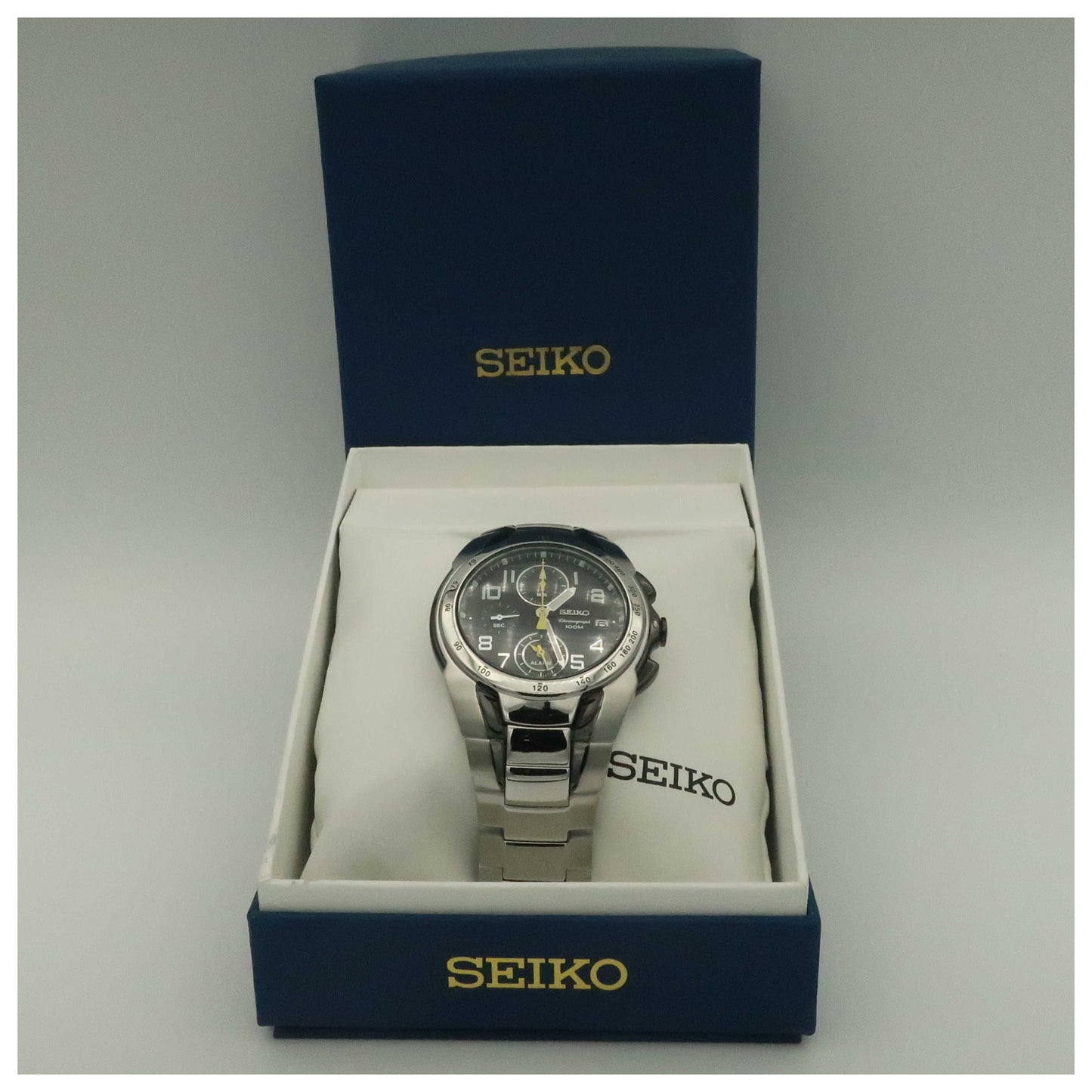 Seiko Chronograph Men's Watch SNA473-SDV - Image #6