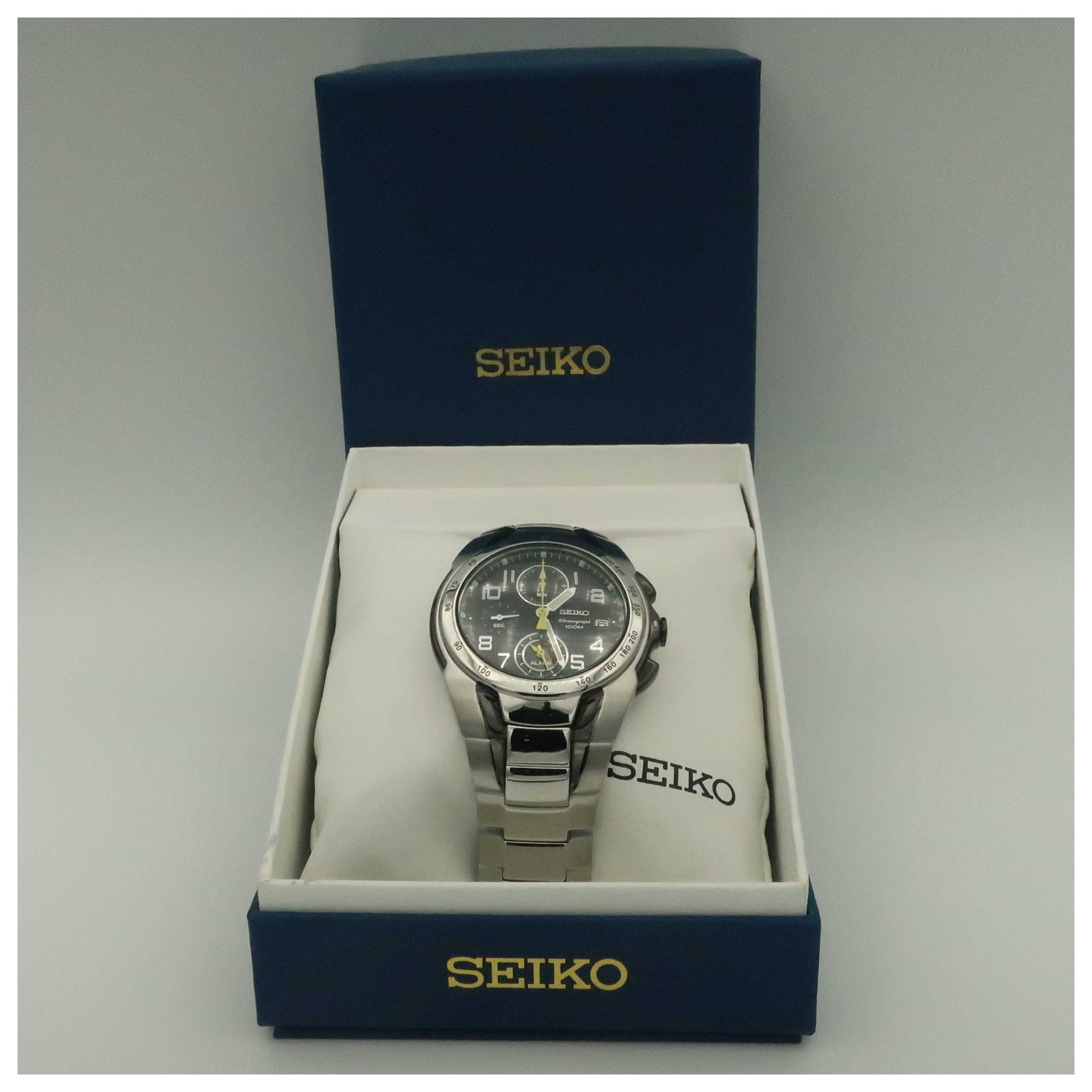 Seiko Chronograph Men's Watch SNA473-SDV - Image #6
