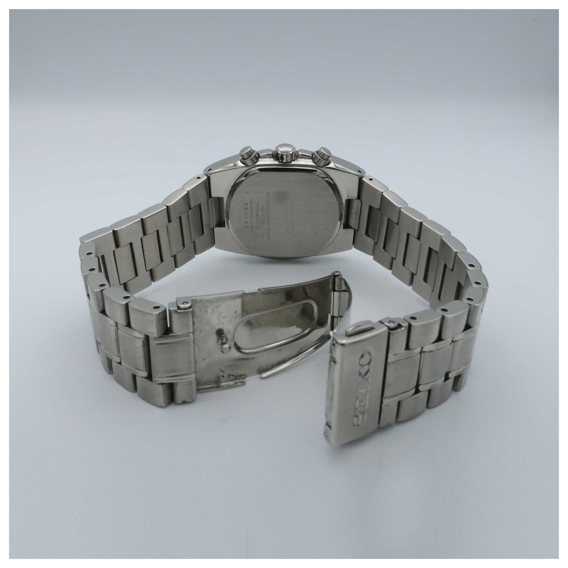 Seiko Alarm Chronograph Men's Watch SNA539-PO - Image #2