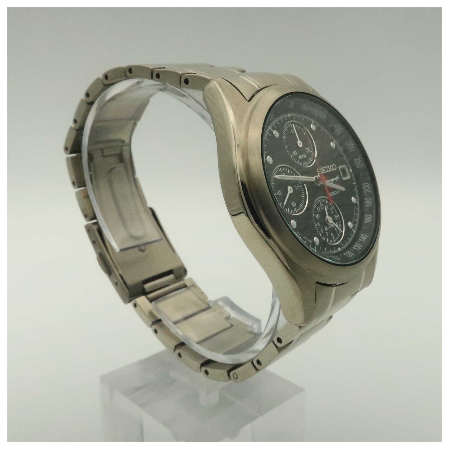 Seiko Alarm Chronograph Men's Watch SNA555-PO - Image #3