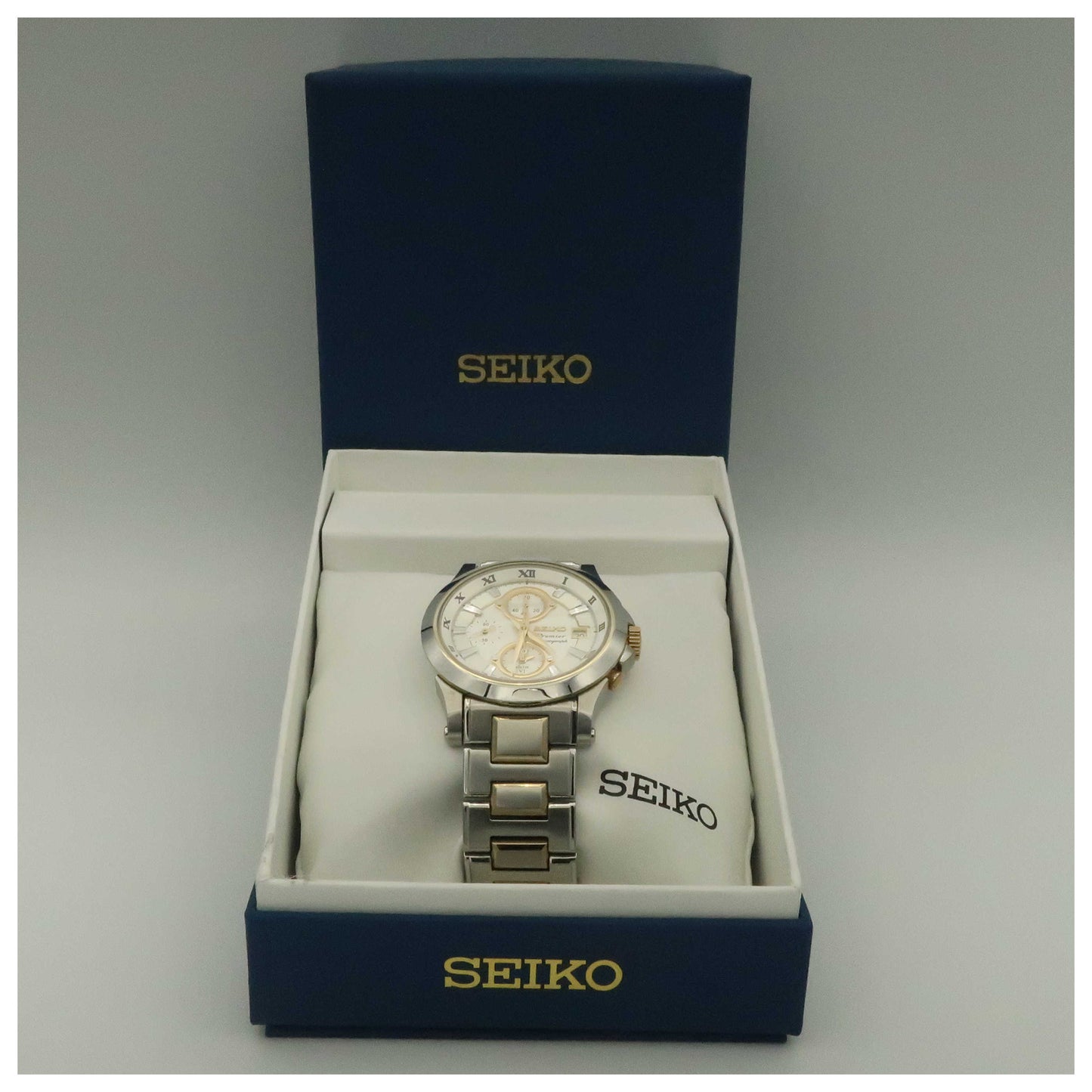 Seiko Premier Men's Quartz Watch SNA586-PO - Image #6