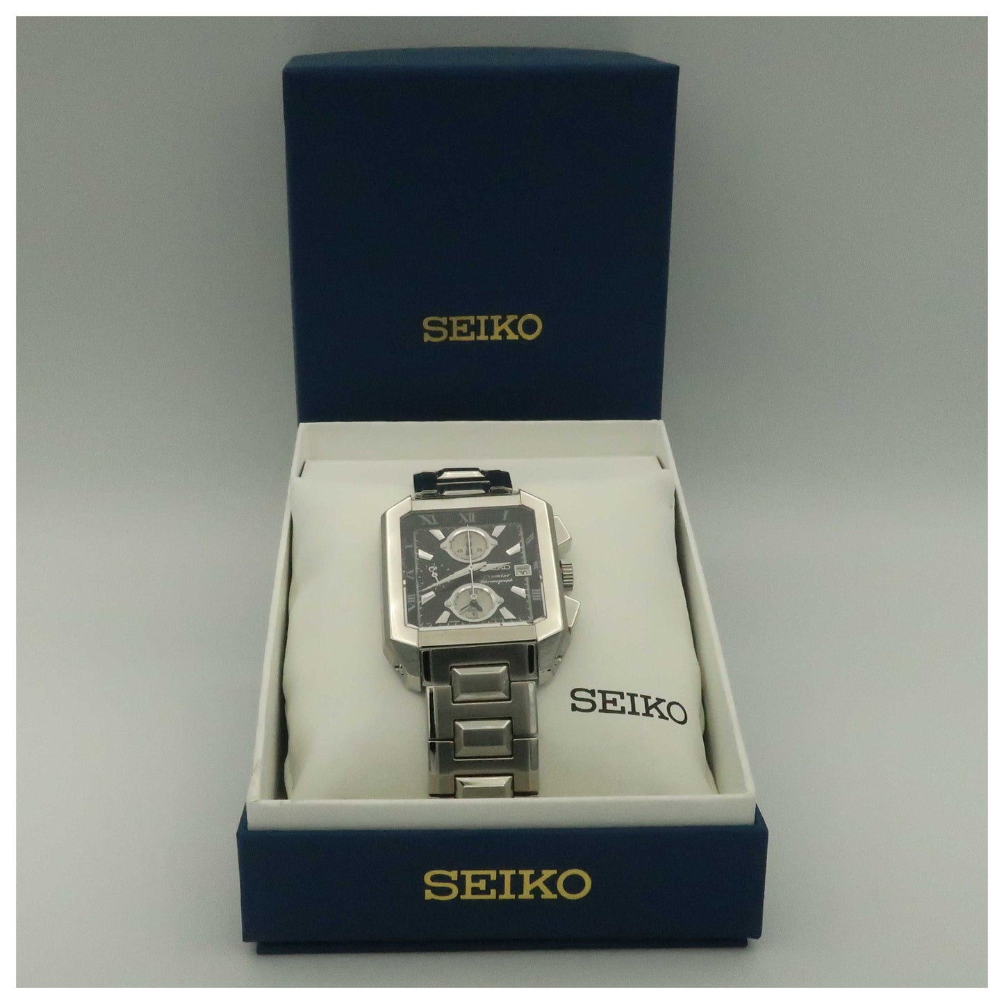Seiko Premier Men's Quartz Watch SNA743-PO - Image #6