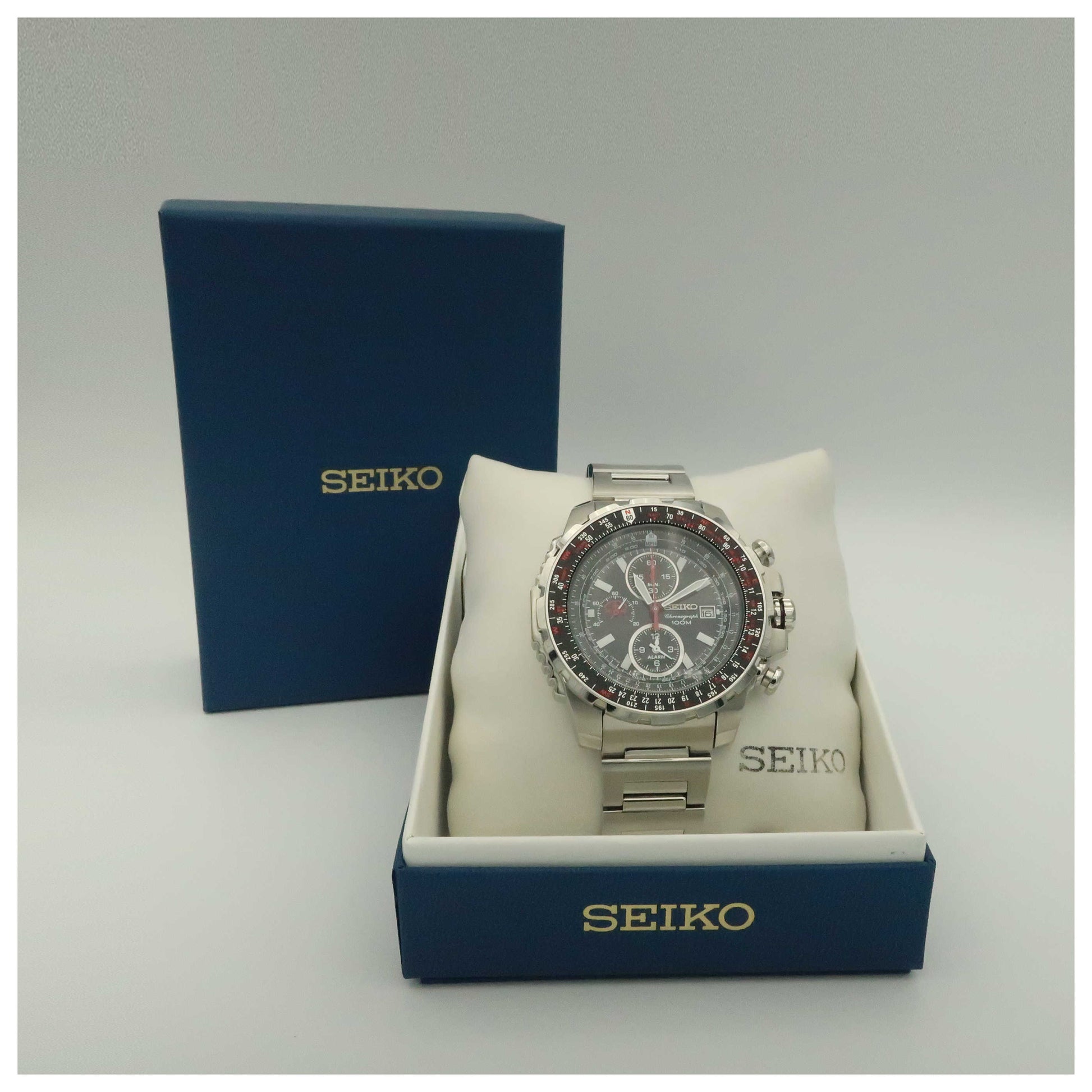 Seiko Flightmaster Men's Quartz Watch SNAD05-SD - Image #6