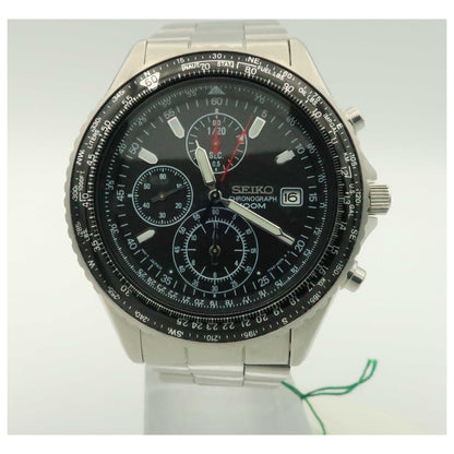 Front view of Seiko Chronograph Men's Watch SND253-PO2