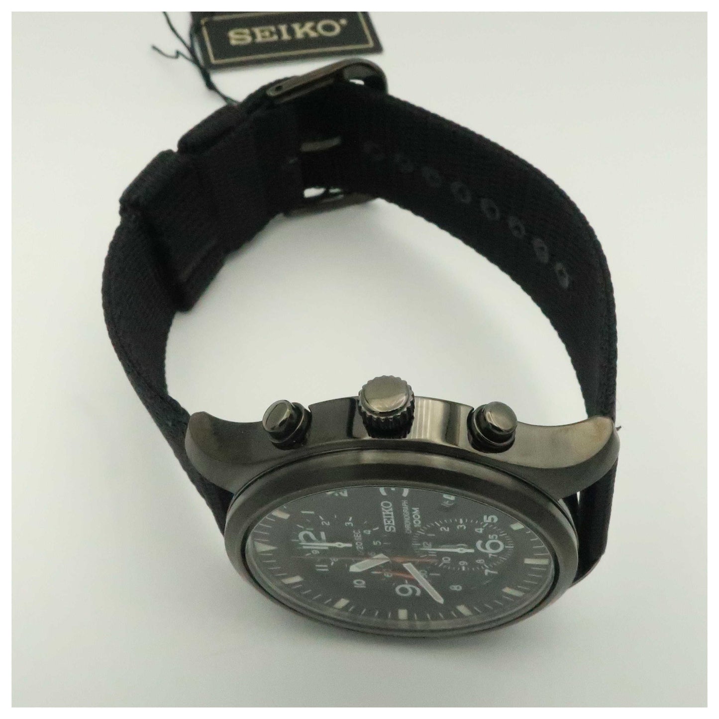 Seiko Chronograph Men's Japanese Quartz (Battery-Powered) Watch SNDA65-SD - Image #8