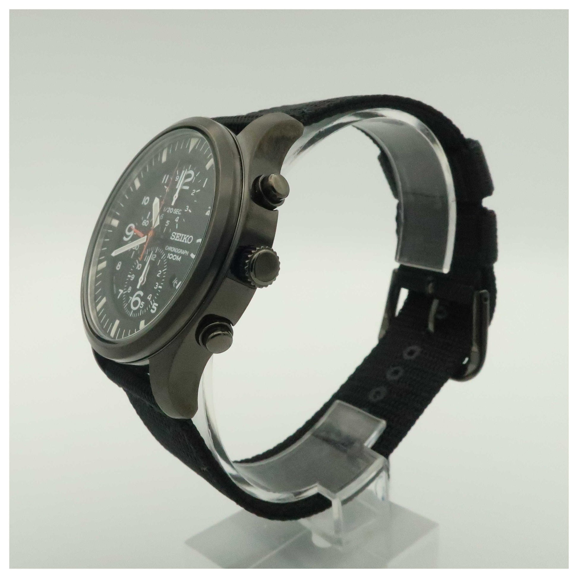 Seiko Chronograph Men's Japanese Quartz (Battery-Powered) Watch SNDA65-SD - Image #4