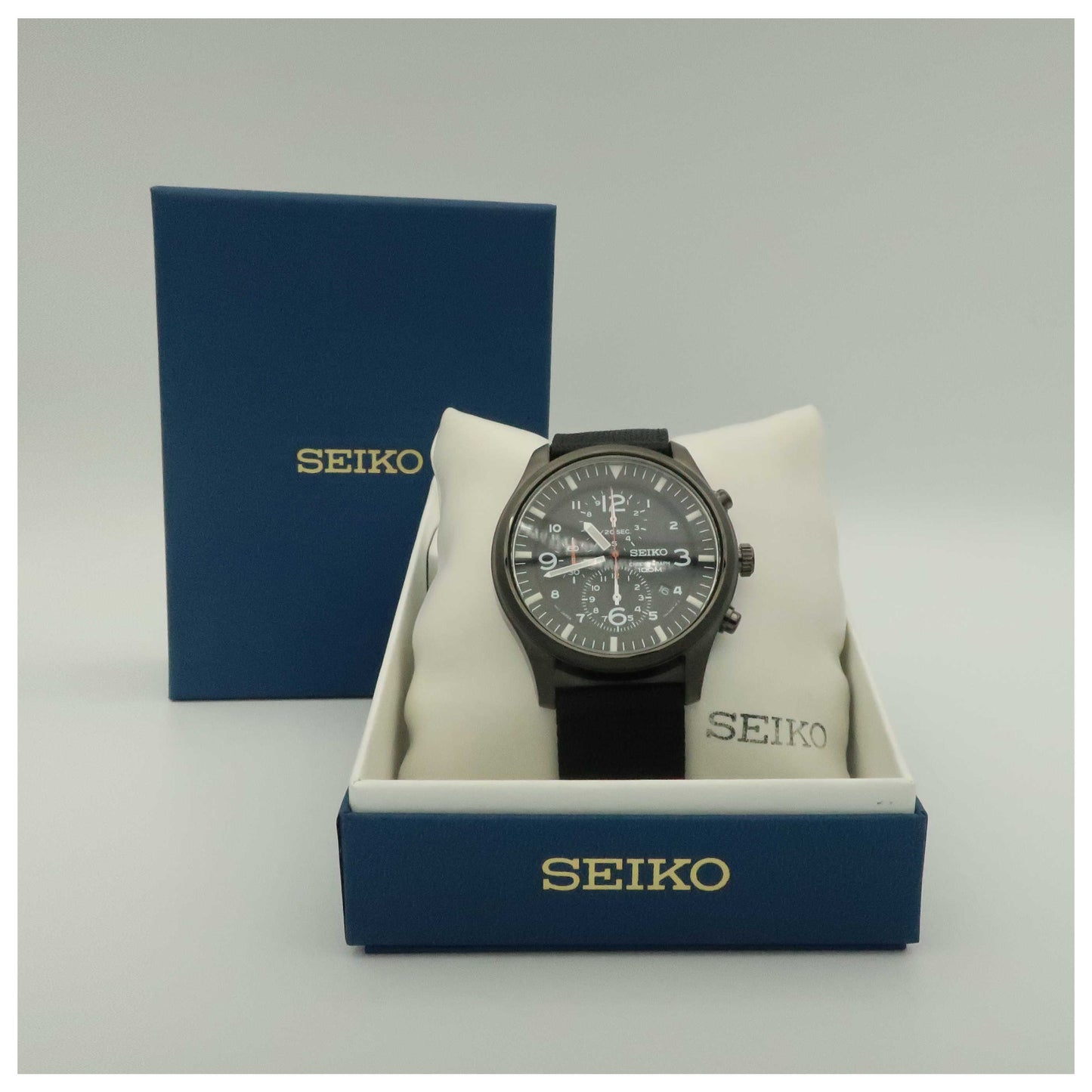 Seiko Chronograph Men's Japanese Quartz (Battery-Powered) Watch SNDA65-SD - Image #6
