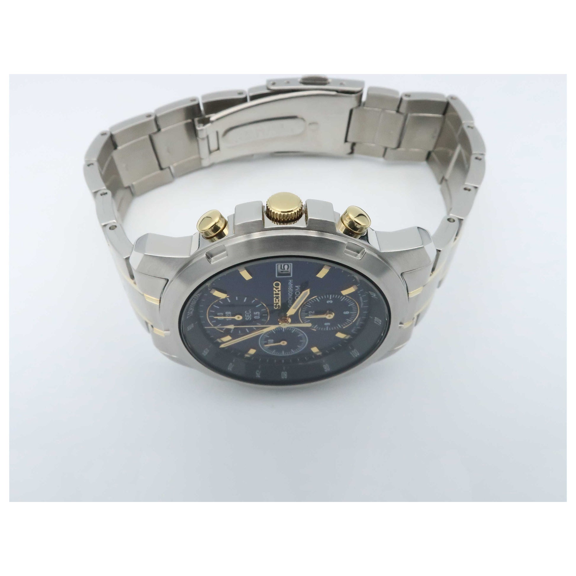 Seiko Chronograph Men's Quartz Watch SNDB05-SDV - Image #8