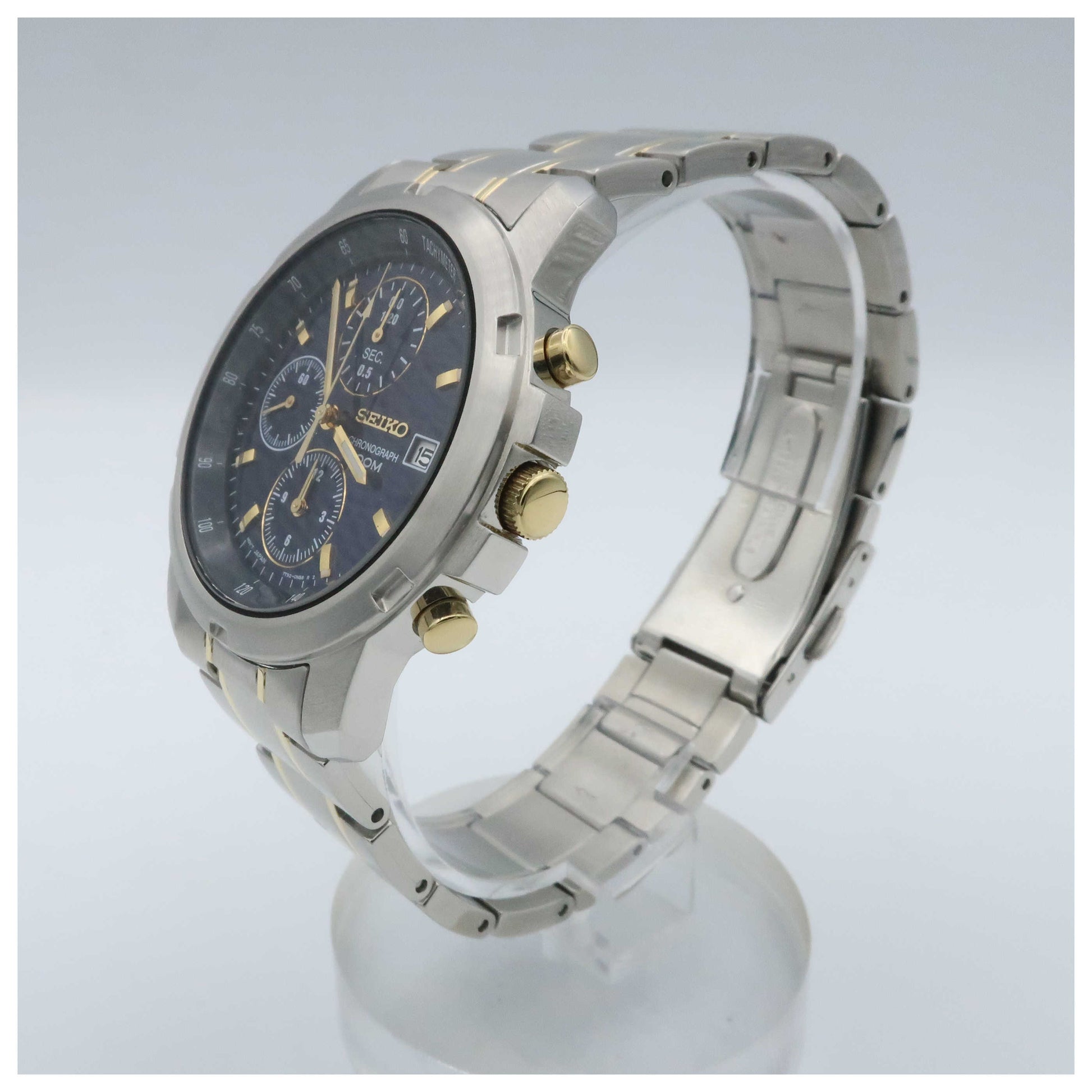 Seiko Chronograph Men's Quartz Watch SNDB05-SDV - Image #4