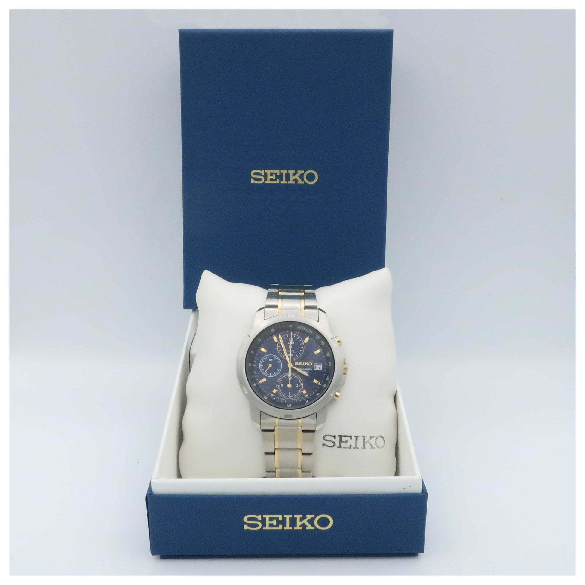 Seiko Chronograph Men's Quartz Watch SNDB05-SDV - Image #6