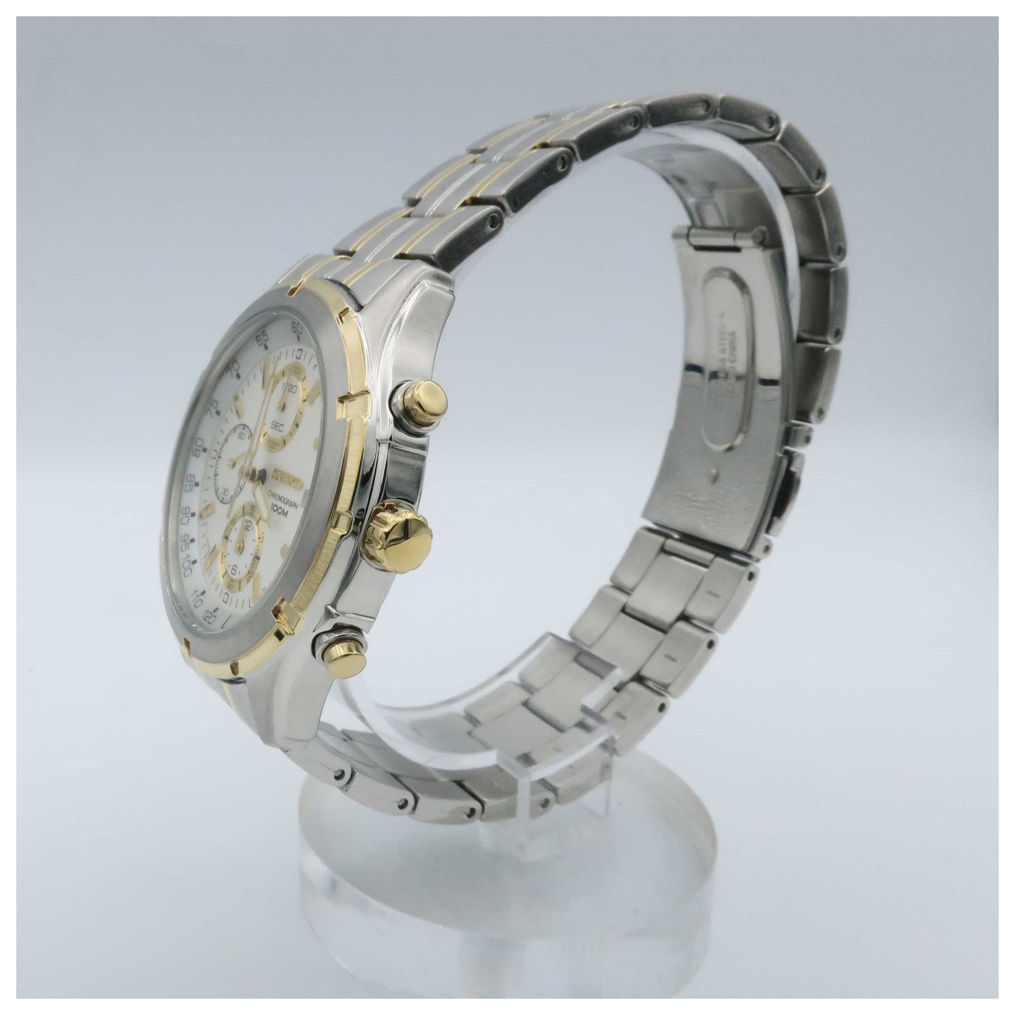 Seiko Chronograph Men's Quartz Watch SNDC38-SDV - Image #4