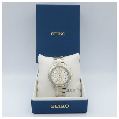 Seiko Chronograph Men's Quartz Watch SNDC38-SDV - Image #6