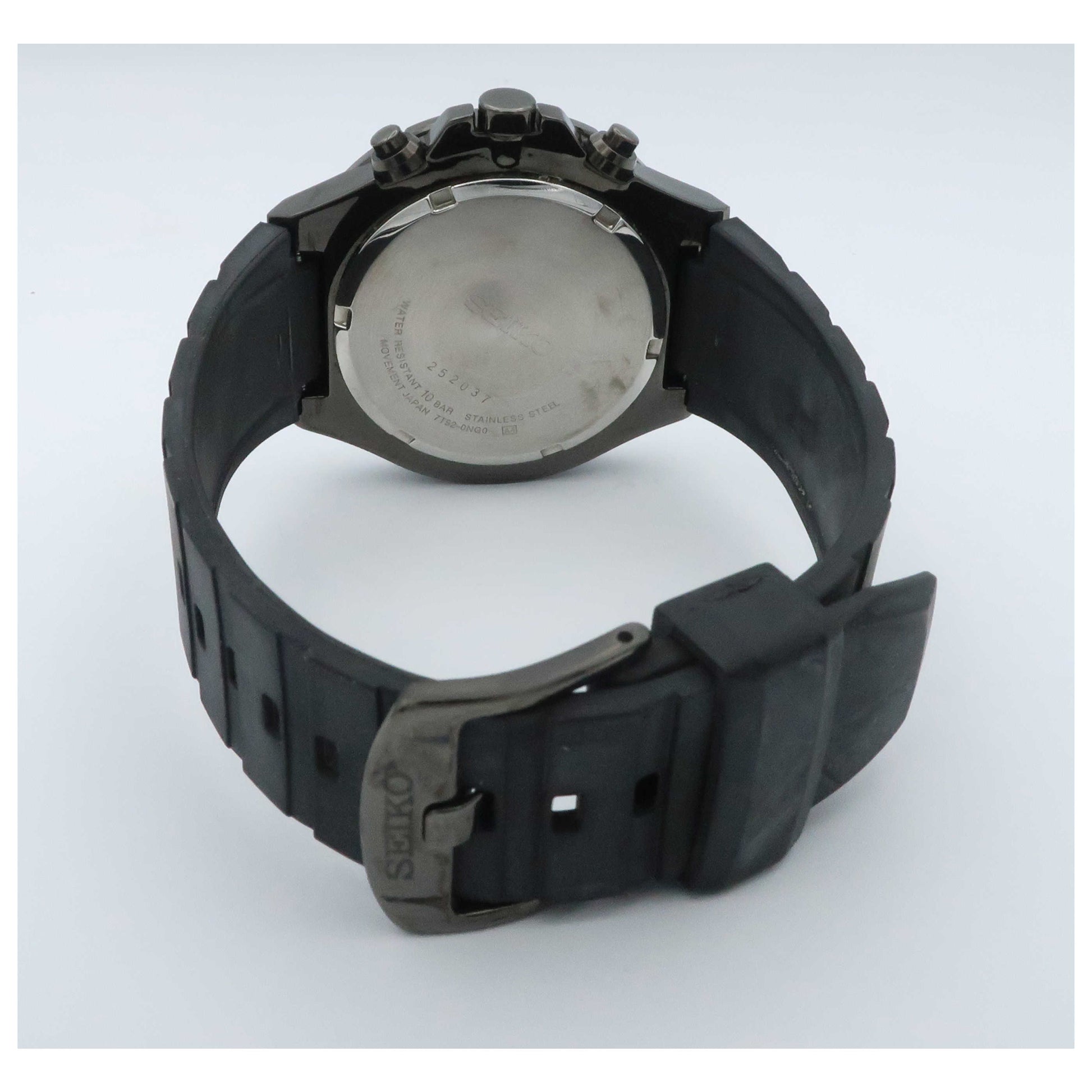 Seiko Chronograph Men's Japanese Quartz (Battery-Powered) Watch SNDD61-PO - Image #2