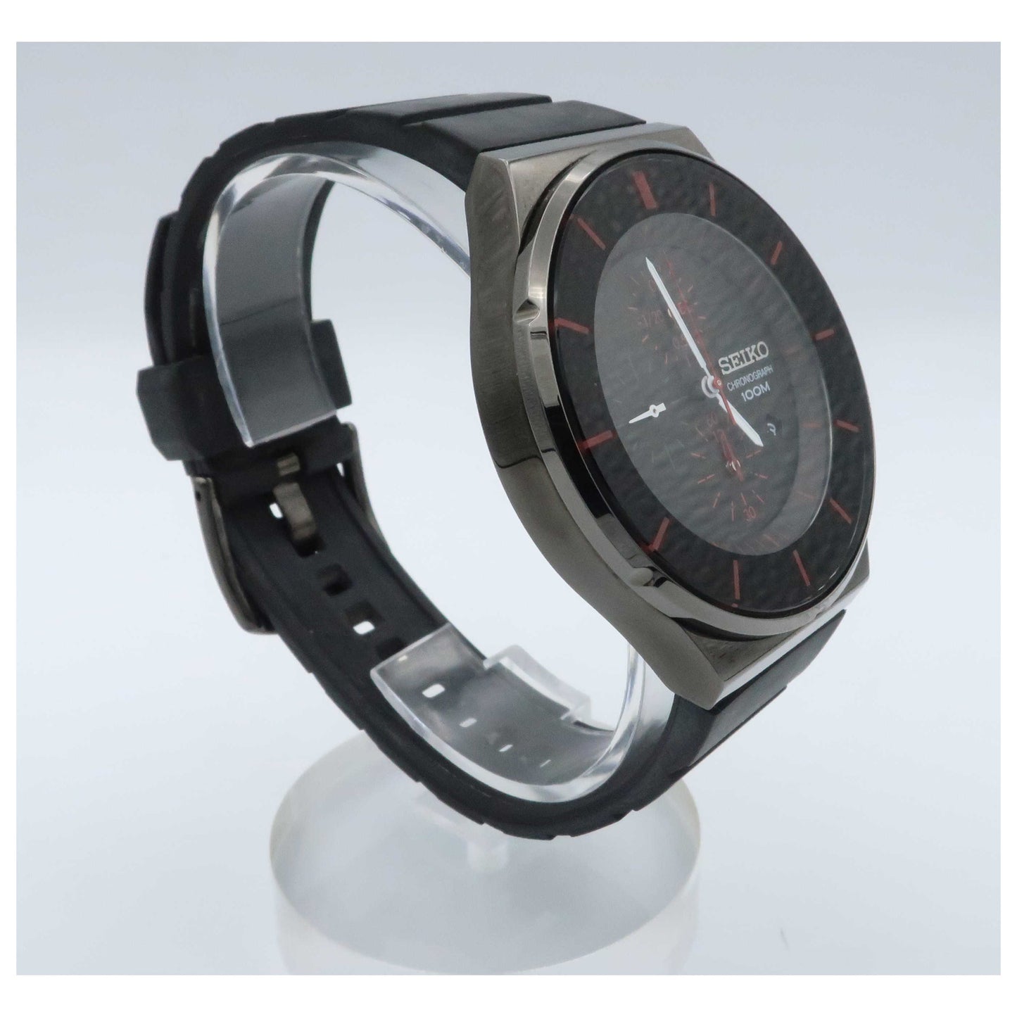 Seiko Chronograph Men's Japanese Quartz (Battery-Powered) Watch SNDD61-PO - Image #3