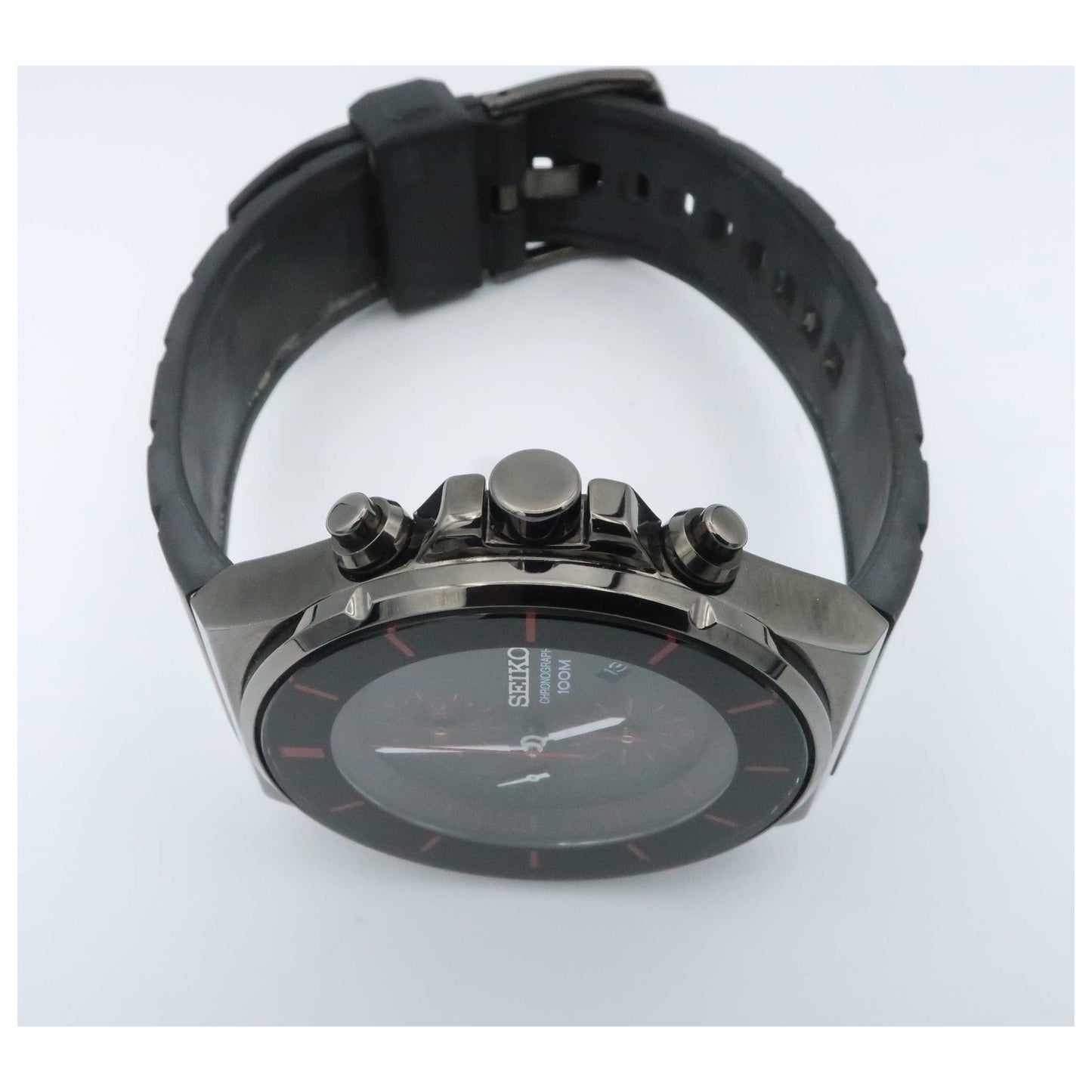 Seiko Chronograph Men's Japanese Quartz (Battery-Powered) Watch SNDD61-PO - Image #8