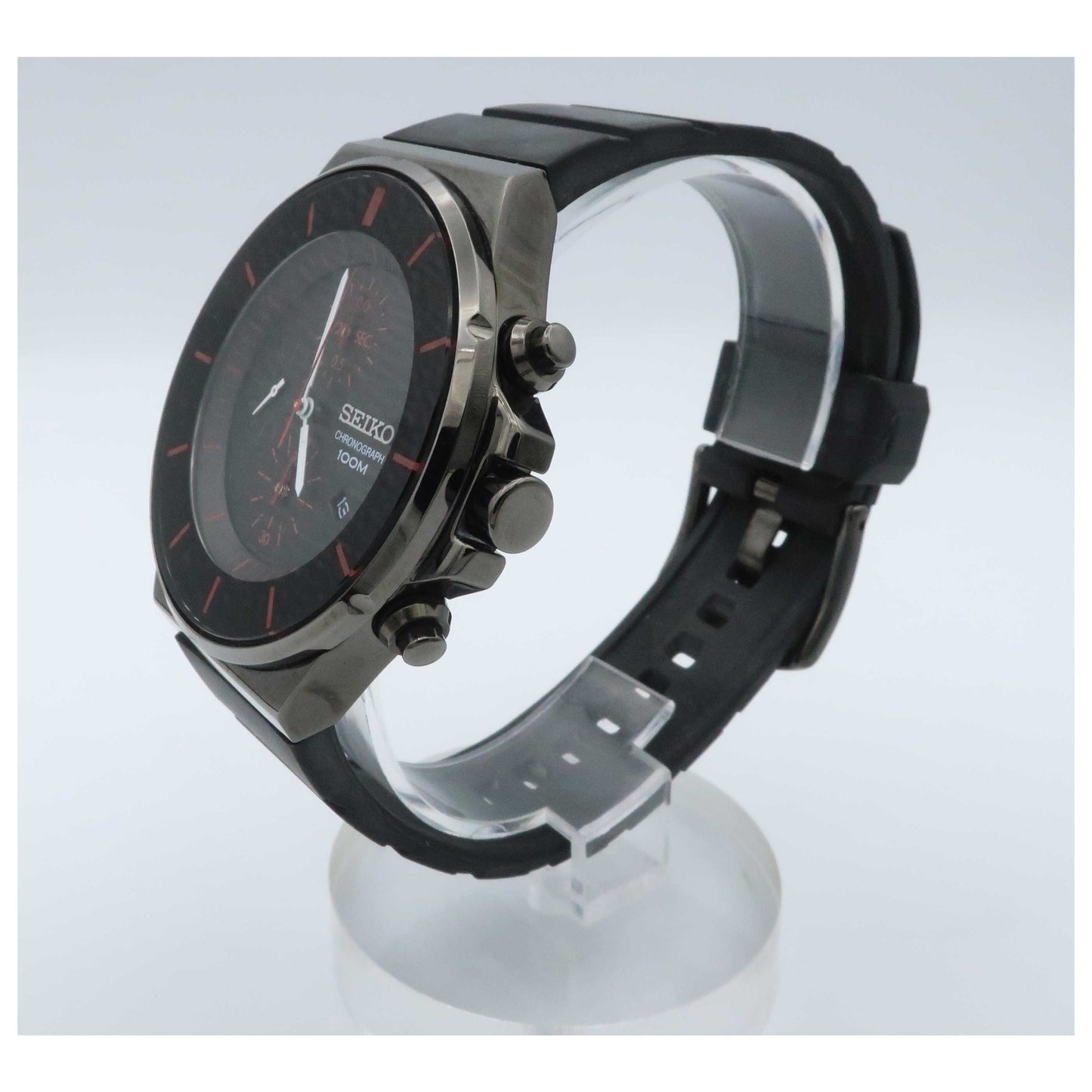 Seiko Chronograph Men's Japanese Quartz (Battery-Powered) Watch SNDD61-PO - Image #4