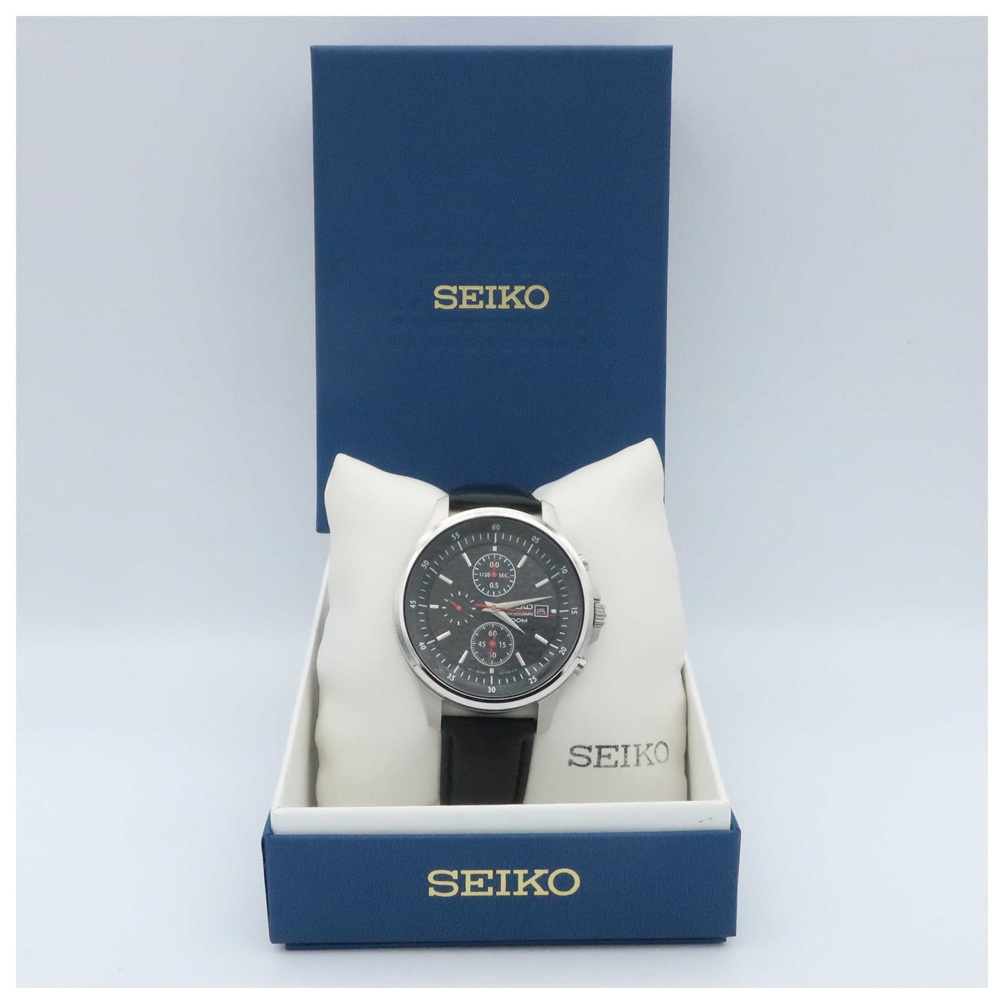 Seiko Chronograph Men's Japanese Quartz (Battery-Powered) Watch SNDE29-PO3 - Image #6