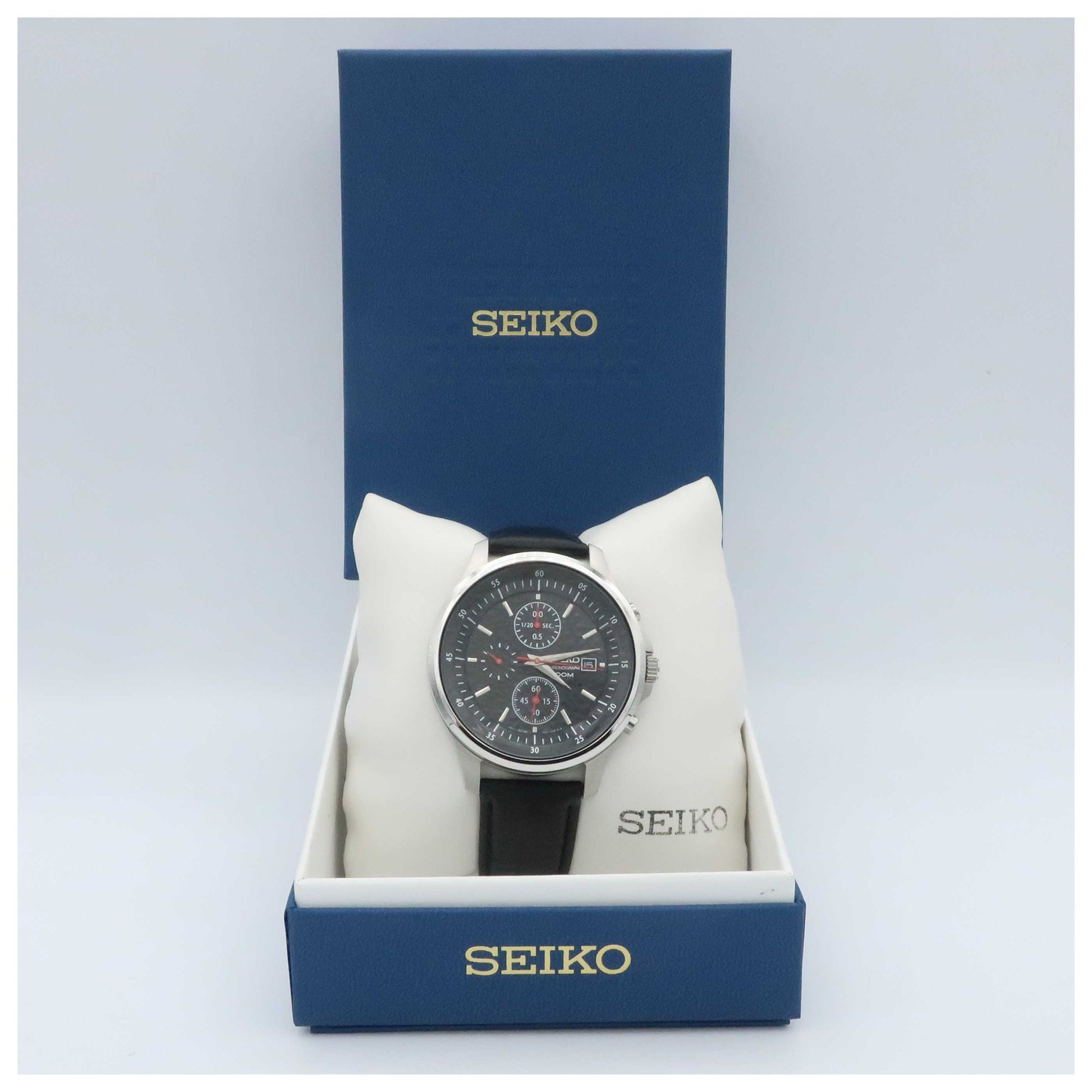 Seiko Chronograph Men's Japanese Quartz (Battery-Powered) Watch SNDE29-PO3 - Image #6
